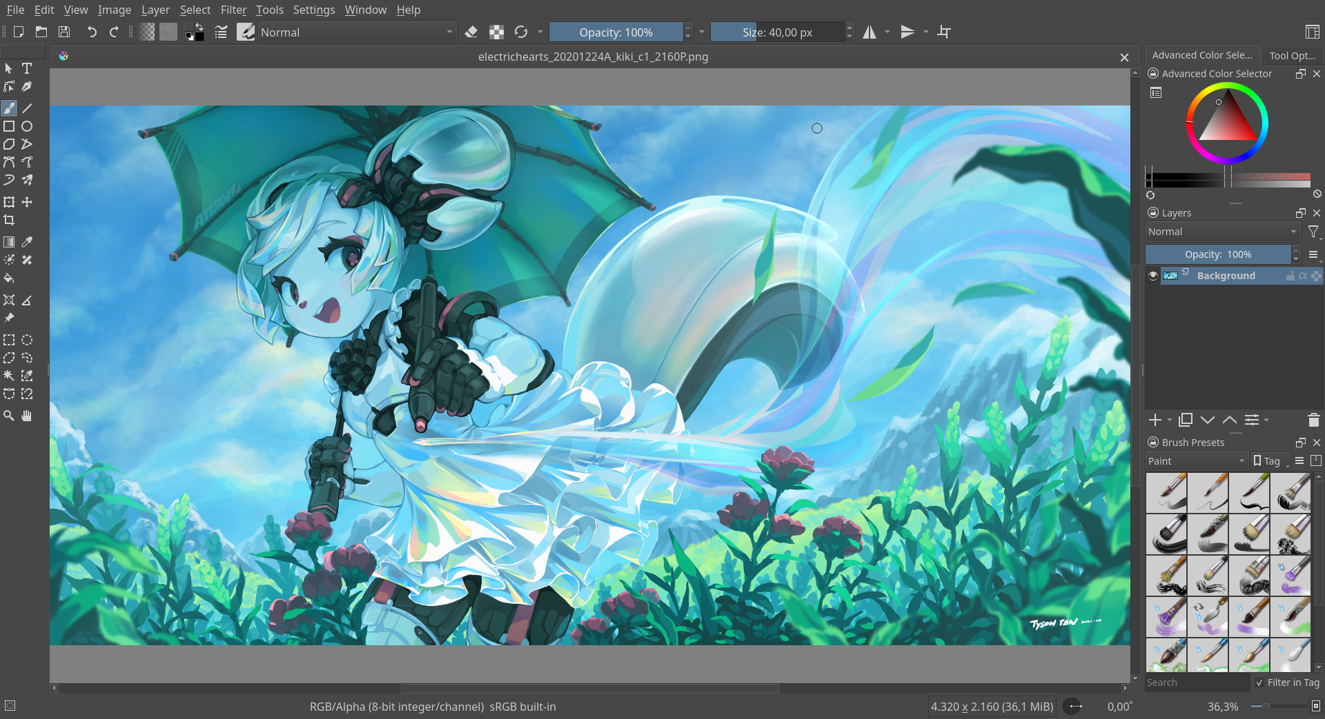 KRITA KDE