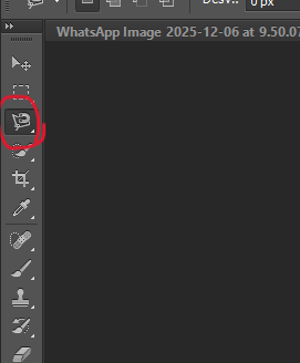 EN LA BARRA DE HERRAMIENTAS ENCONTRAREMOS ESTA OPCIÓN LA CUÁL ES LA HERRAMIENTA DE LAZO MAGNÉTICO